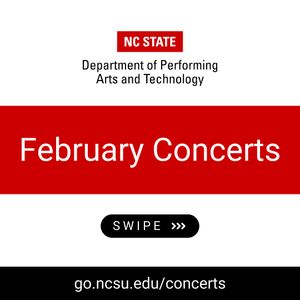 Image post by @ncstatemusic on Instagram