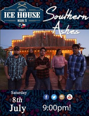 Image post by @SouthernAshesMusic on Facebook