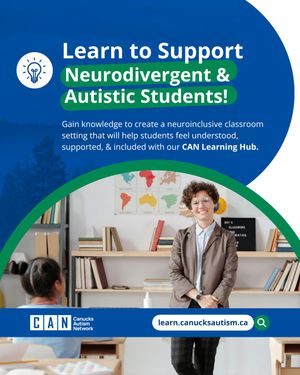 Image post by @canucksautism on Instagram