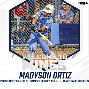 Image post by @MinesSoftball on Twitter