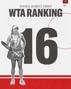 Image post by @ugawomenstennis on Instagram