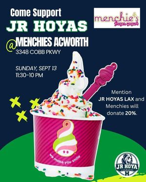 Image post by @JR Hoyas Lacrosse on Facebook