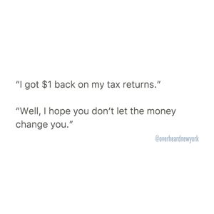 Image post by @overheardnewyork on Instagram