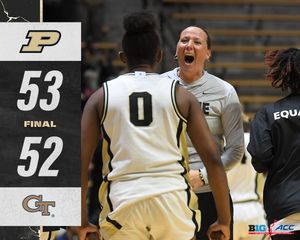 Image post by @PurdueWBB on Twitter