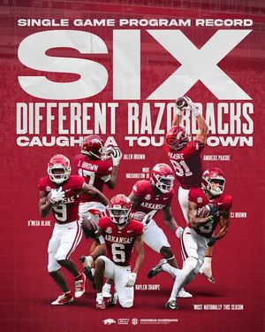 Image post by @razorbackfb on Instagram