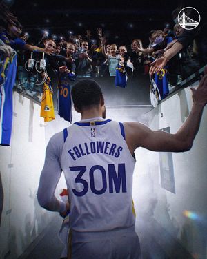 Image post by @warriors on Instagram