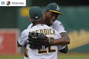 Image post by @athletics on Instagram
