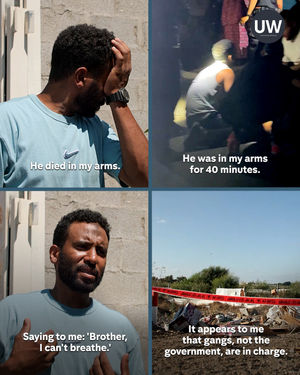 Video post by @unreportedworld on TikTok