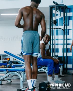 Image post by @sixers on Instagram