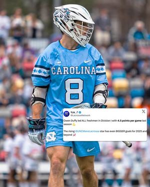 Image post by @uncmenslacrosse on Instagram