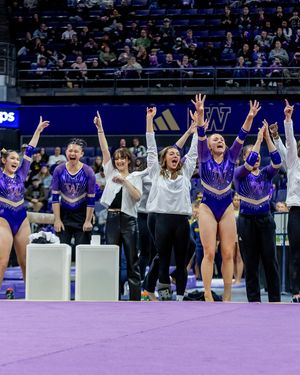 Image post by @uwgymnastics on Instagram