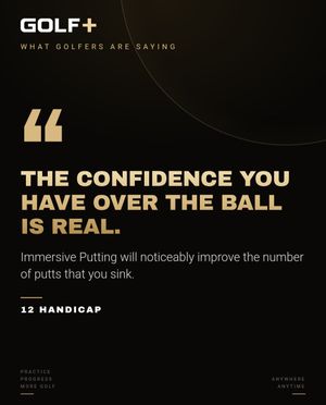 Image post by @golfplusvr on Instagram