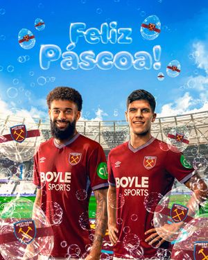 Image post by @westham on Instagram