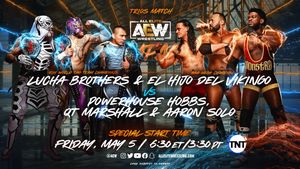 Image post by @AEW on Twitter