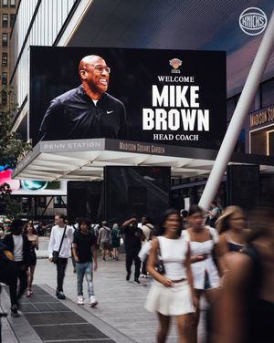 Image post by @nyknicks on Twitter