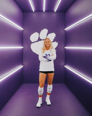 Image post by @clemsonvb on Instagram