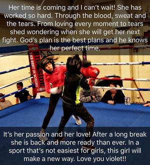 Image post by @vi_thewarriorprincess_lopez on Instagram