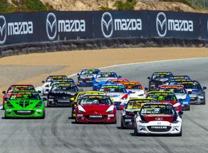 Image post by @mazdamotorsports on Instagram