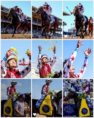 Image post by @breederscup on Instagram