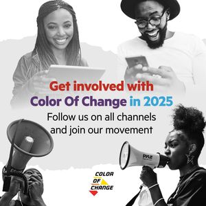 Image post by @colorofchange on Instagram
