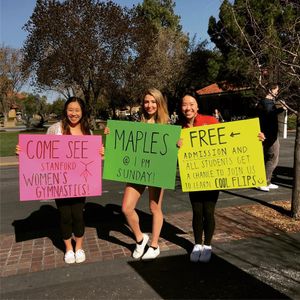 Image post by @stanfordgymnastics on Instagram