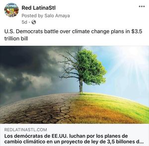 Image post by @redlatina on Facebook