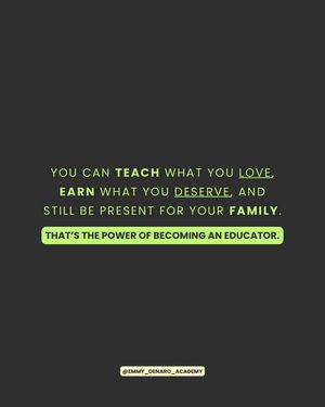 Image post by @emmy_denaro_academy on Instagram