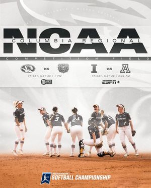 Image post by @MizzouSoftball on Twitter