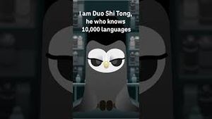 Video post by @duolingo on YouTube