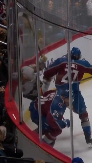 Video post by @hockeyfights on Instagram