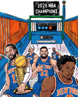 Image post by @nyknicks on Twitter