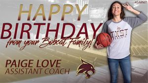 Image post by @TXStateWBB on Twitter