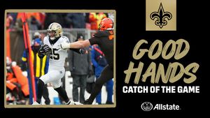 Image post by @Saints on Twitter