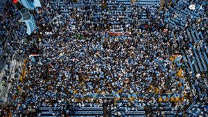 Image post by @TarHeels on Facebook