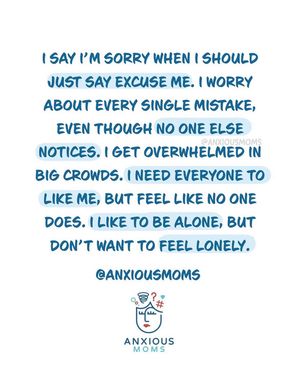 Image post by @anxiousmoms on Instagram