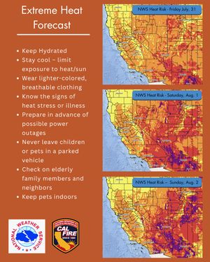 Image post by @calfire on Instagram