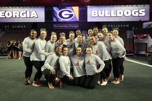Image post by @BamaGymnastics on Twitter
