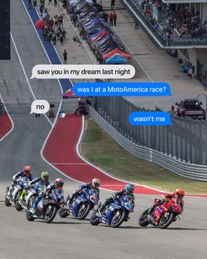 Image post by @MotoAmerica on Twitter/X