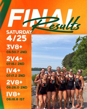 Image post by @canesrowing on Instagram