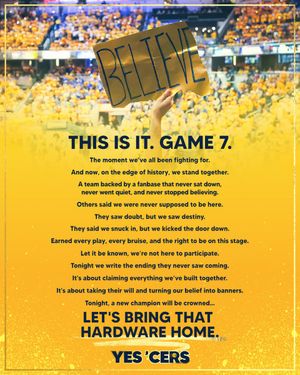 Image post by @Pacers on Twitter