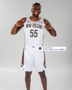 Image post by @PelicansNBA on Twitter