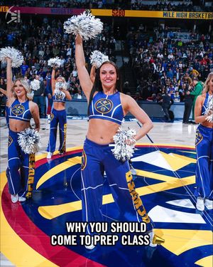 Image post by @nuggetsdancers on Instagram