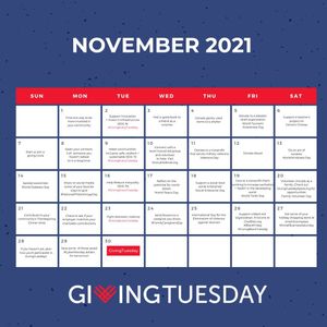Image post by @givingtuesday on Instagram