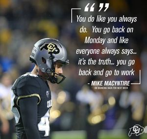 Image post by @cubuffsfootball on Facebook