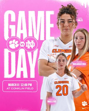 Image post by @clemsonwlax on Instagram