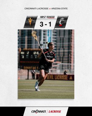 Image post by @GoBearcatsLAX on Twitter