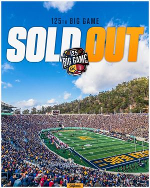 Image post by @CalAthletics on Twitter