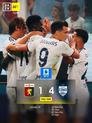 Image post by @dazn_it on Instagram
