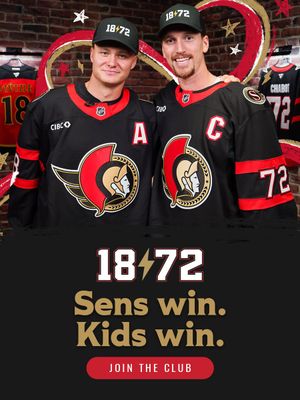 Image post by @Senators on Twitter/X