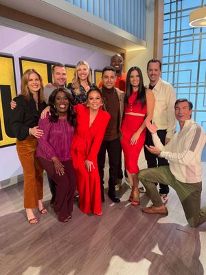 Image post by @TheTalkCBS on Twitter
